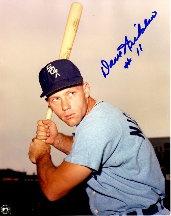AUTOGRAPHED DAVE NICHOLSON 8X10 Chicago White Sox Photo