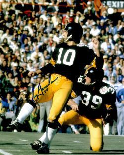 Autographed ROY GERELA 8X10 Pittsburgh Steelers Photo
