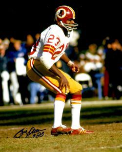 Autographed BRIG OWENS 8x10 Washington Redskins Photo