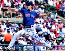 AUTOGRAPHED HENRY OWENS 8X10 Boston Red Sox photo