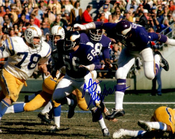Autographed  CARL OTTO GERSBACH 8X10 Minnesota Vikings Photo