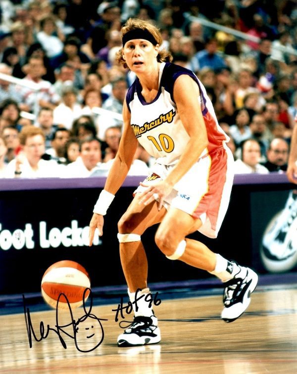 Autographed  NANCY LIEBERMAN -  PHOENIX MONARCHS photo