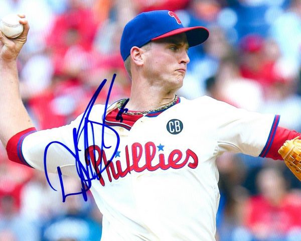 AUTOGRAPHED DAVID BUCHANAN 8X10 Philadelphia  Phillies Photo