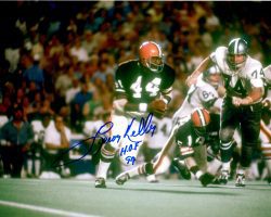 Autographed LEROY KELLY 8X10 Cleveland Browns Photo
