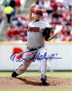 Autographed DANIEL HUDSON 8X10 Arizona Diamondbacks Photo