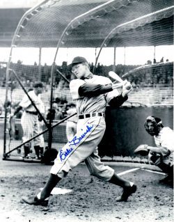AUTOGRAPHED EDDIE BASINSKI  8x10 Pittsburgh Pirates