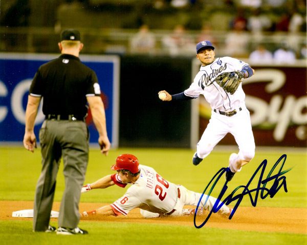AUTOGRAPHED ALEXI AMARISTA 8X10 San Diego Padres photo