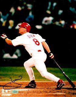 AUTOGRAPHED JD DREW St. Louis Cardinals photo