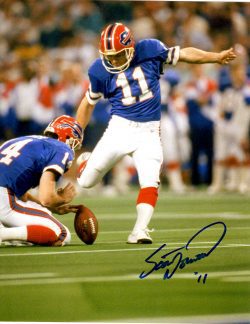 Autographed SCOTT NORWOOD 8X10 Buffalo Bills Photo