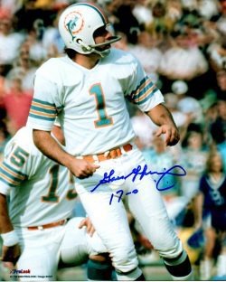 Autographed GARO YEPREMIAN 8X10  Miami Dolphins  photo