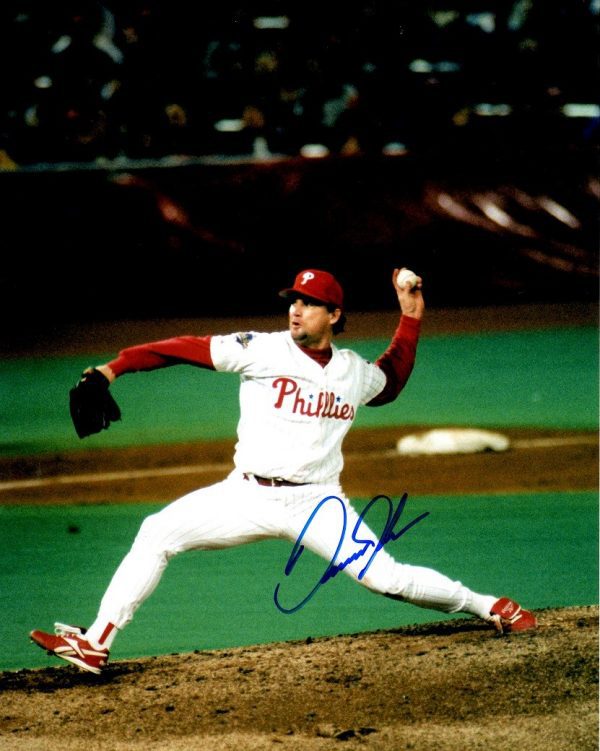 AUTOGRAPHED DANNY JACKSON 8X10 Philadelphia Phillies Photo