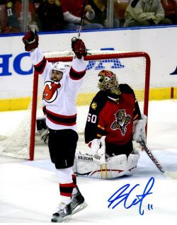 Autographed STEPHEN GIONTA 8X10 Photo - New Jersey Devils