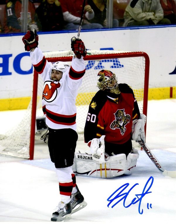 Autographed STEPHEN GIONTA 8X10 Photo - New Jersey Devils