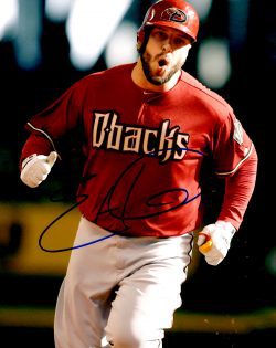 Autographed ERIC HINSKE 8X10 Arizona Diamondbacks Photo