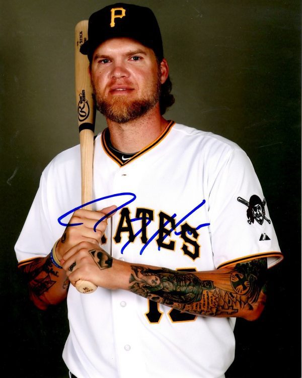 Autographed COREY HART 8X10 Pittsburgh Pirates Photo