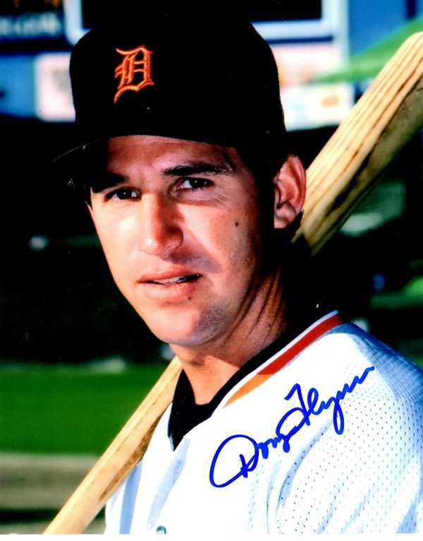 AUTOGRAPHED DOUG FLYNN 8X10 photo Detroit Tigers
