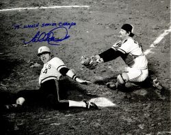 Autographed ED OTT 8X10 Pittsburgh Pirates Photo