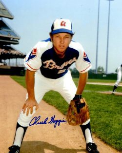 AUTOGRAPHED CHUCK GOGGIN 8X10 Atlanta Braves photo