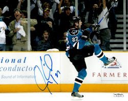Autographed JEREMY ROENICK 8X10 San Jose Sharks photo