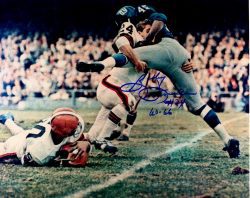 Autographed BOBBY FRANKLIN 8X10 Cleveland Browns Photo