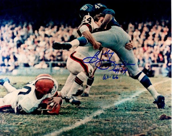 Autographed BOBBY FRANKLIN  8X10 Cleveland Browns Photo