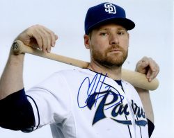 AUTOGRAPHED CHASE HEADLEY 8X10 San Diego Padres photo