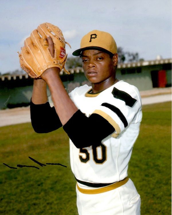 Autographed LARRY DEMERY 8X10 Pittsburgh Pirates Photo