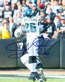 Autographed ROYNELL YOUNG 8X10 Philadelphia Eagles Photo - Main