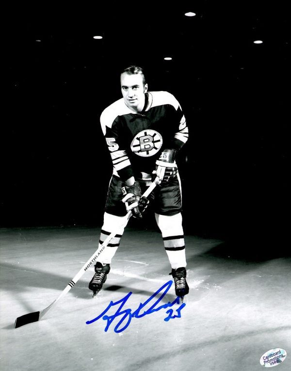 Autographed  GARY DOAK 8X10 Boston Bruins  Photo