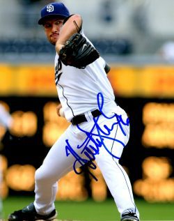 AUTOGRAPHED HUSTON STREET 8X10 San Diego Padres photo