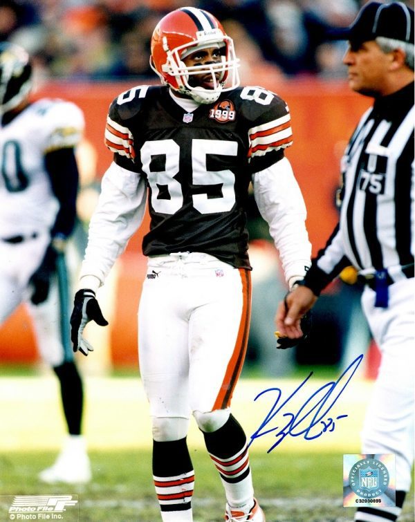 Autographed  KEVIN JOHNSON 8X10 Cleveland Browns Photo