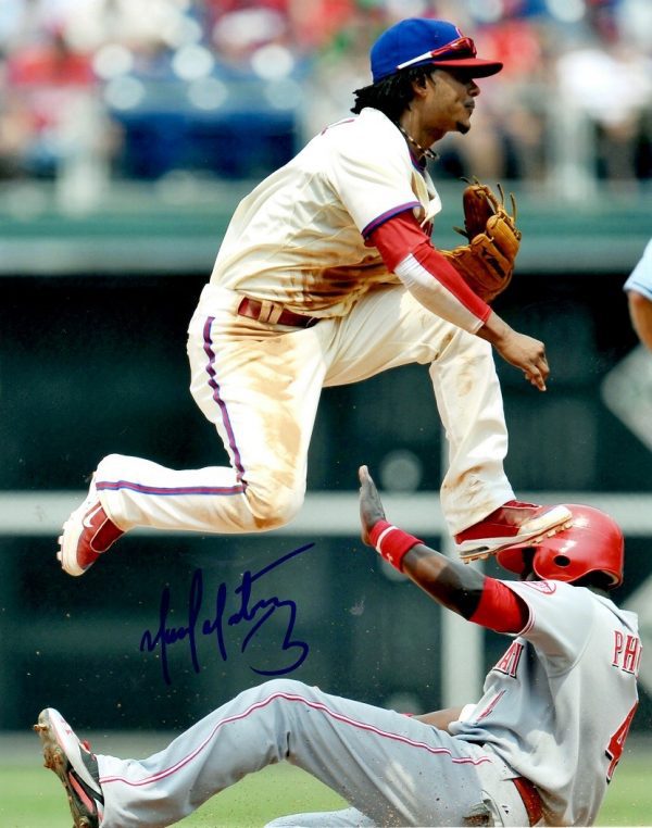 AUTOGRAPHED MICHAEL MARTINEZ 8X10 photo  Philadelphia Phillies