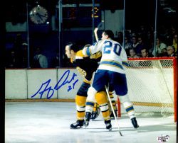 Autographed  GARY DOAK 8X10 Boston Bruins  Photo
