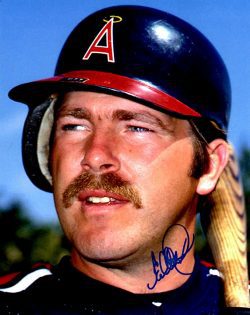 AUTOGRAPHED ED OTT 8X10 Los Angeles Angels Photo