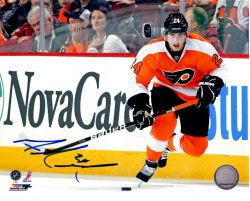 Autographed MATT READ 8X10 photo - Philadelphia Flyers