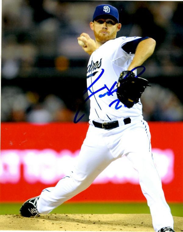 AUTOGRAPHED IAN KENNEDY 8X10 San Diego Padres photo