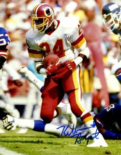 Autographed KELVIN BRYANT 8x10 Washington Redskins Photo