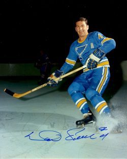 Autographed NOEL PICARD 8X10 St. Louis Blues Photo