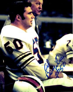 Autographed AL BEMILLER 8X10 Buffalo Bills Photo