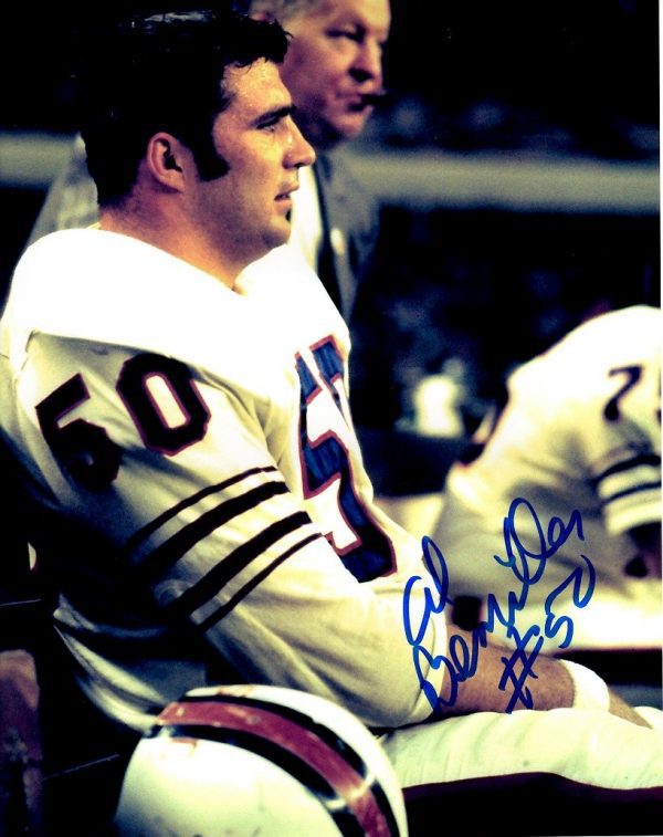 Autographed AL BEMILLER 8X10 Buffalo Bills Photo