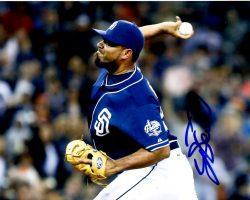 AUTOGRAPHED JOAQUIN BENOIT 8X10 San Diego Padres photo