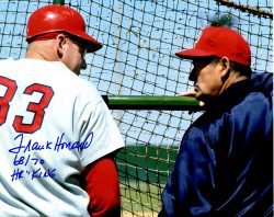 AUTOGRAPHED FRANK HOWARD 8X10 Washington Senators Photo