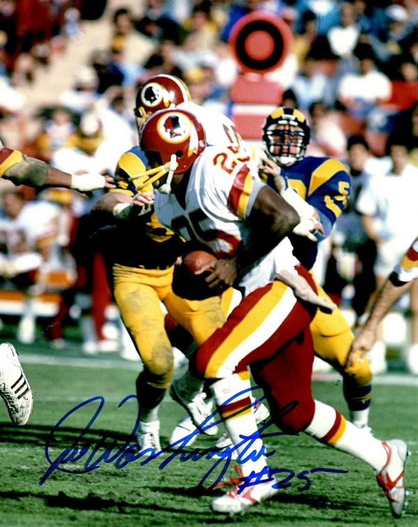 Autographed JOE WASHINGTON 8x10 Washington Redskins Photo