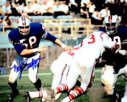 Autographed MIKE STRATTON 8X10 Buffalo Bills Photo