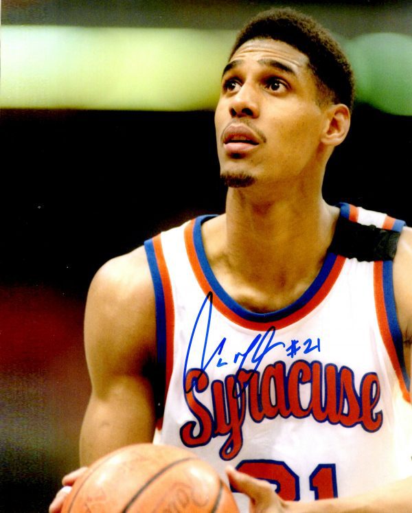 Autographed LAWRENCE MOTEN Syracuse Orangemen 8x10 Photo