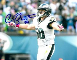 Autographed CASEY MATHEWS 8X10 Philadelphia Eagles Photo