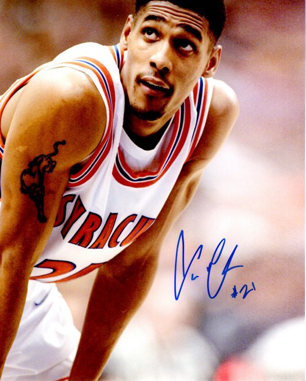 Autographed LAWRENCE MOTEN Syracuse Orangemen 8x10 Photo