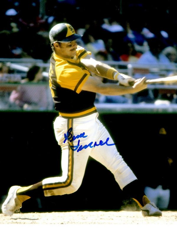 AUTOGRAPHED GENE TENACE San Diego Padres photo