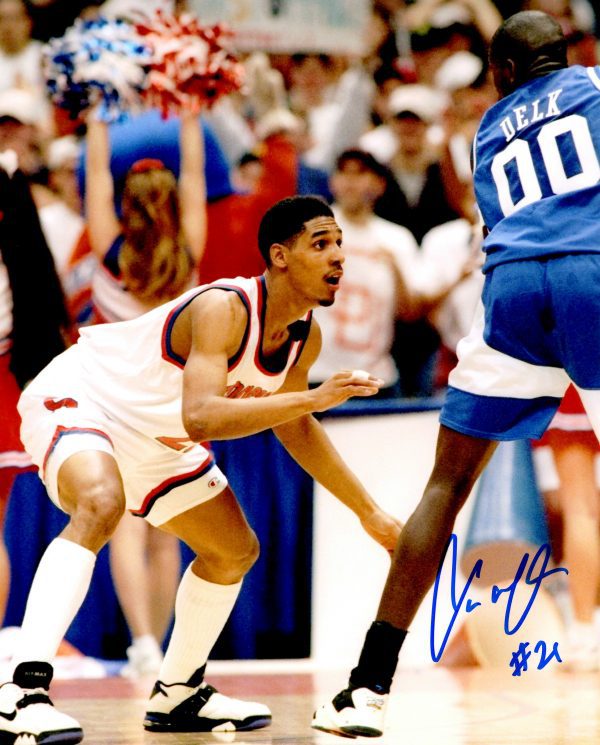 Autographed LAWRENCE MOTEN Syracuse Orangemen 8x10 Photo