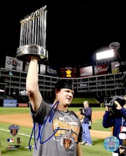 AUTOGRAPHED Matt Cain 8X10 San Francisco Giants Photo